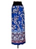 Apt. 9 Paisley Blue Casual Skirt Size L - photo 2