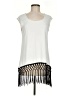 Grace Elements Ivory Sleeveless Blouse Size M - photo 1
