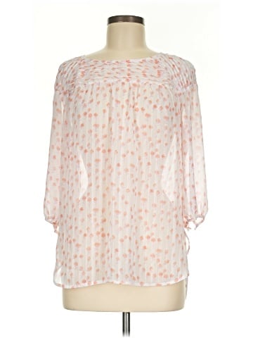 LC Lauren Conrad 3/4 Sleeve Blouse (view 1)