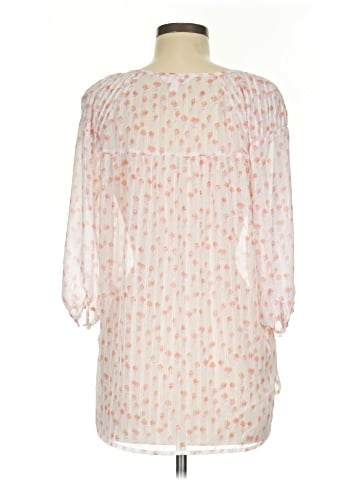 LC Lauren Conrad 3/4 Sleeve Blouse (view 2)