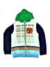 Disney Store 100% Polyester Color Block Blue Windbreaker Size L (youth) - photo 1