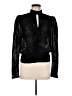 FRAME Black Long Sleeve Blouse Size M - photo 1