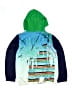Disney Store 100% Polyester Color Block Blue Windbreaker Size L (youth) - photo 2