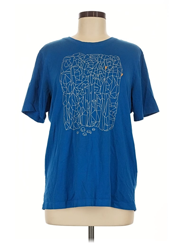 Pre-owned Arc'teryx Short Sleeve T-shirt In Blue