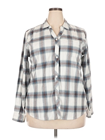 Weatherproof Long Sleeve Button-Down Shirt (view 1)