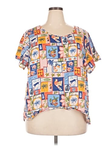 C&C California Short Sleeve Blouse (view 1)