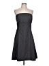 Zara Basic Solid Gray Casual Dress Size L - photo 1