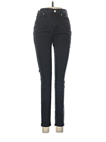 Madewell 9" Mid-Rise Skinny Jeans in Lunar Wash: TENCEL&trade; Denim Edition (view 1)