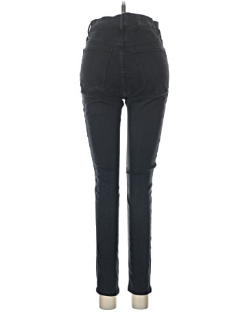 Madewell 9" Mid-Rise Skinny Jeans in Lunar Wash: TENCEL&trade; Denim Edition (view 2)