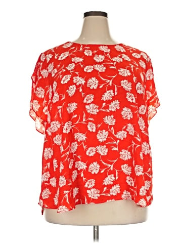 PREMISE Short Sleeve Blouse (view 1)