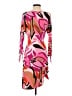 Cache Print Pink Cocktail Dress Size XS - photo 2