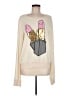 Wildfox Graphic Ivory Sweatshirt Size Med (2 or M) - photo 1