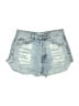 Minkpink Blue Denim Shorts Size M - photo 1