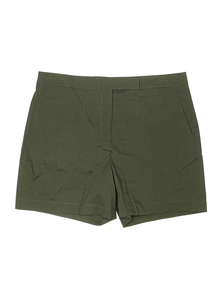 Theory Khaki Shorts In Green