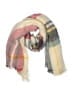 Unbranded Plaid Ivory Scarf One size - photo 1
