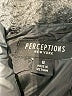 Perceptions 100% Polyester Graphic Gray Casual Dress Size 8 - photo 7