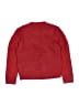 Crewcuts Chevron-herringbone Red Pullover Sweater Size 10 - 11 - photo 2