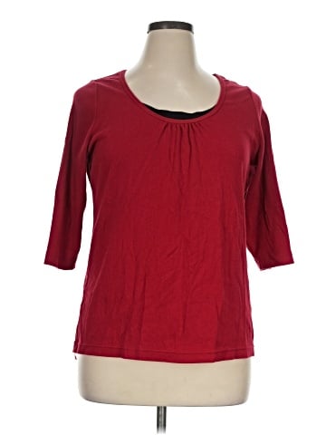 Fashion Bug 3/4 Sleeve T-Shirt (view 1)