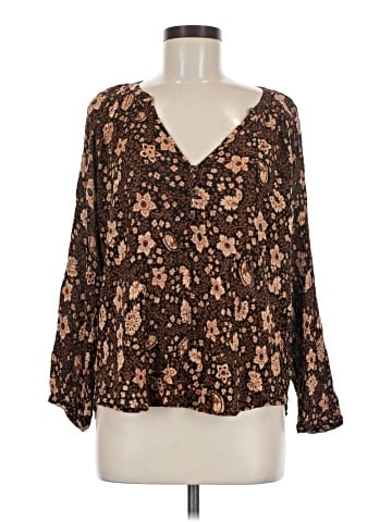 Amuse Society 3/4 Sleeve Blouse (view 1)