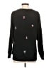 Lou & Grey Print Black Pullover Sweater Size XS - photo 2
