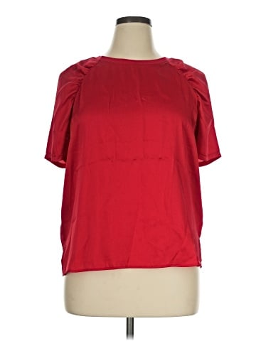 DKNY Short Sleeve Blouse (view 1)