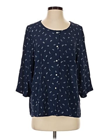 Sage 3/4 Sleeve Blouse (view 1)