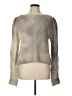 LoveShackFancy Metallic Silver Wool Pullover Sweater Size L - photo 1