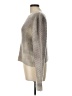 LoveShackFancy Metallic Silver Wool Pullover Sweater Size L - photo 5