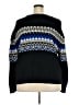 Lauren by Ralph Lauren Argyle Black Blue Pullover Sweater Size 3X - photo 2