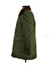 J.Crew 100% Polyester Argyle Green Coat Size S - photo 5
