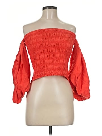 Young Fabulous & Broke 3/4 Sleeve Blouse (view 1)