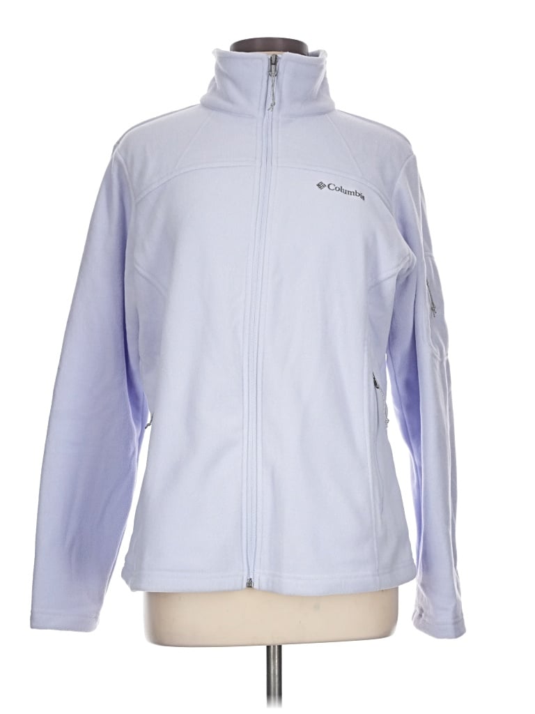Pre-owned Columbia Track Jacket In Blue
