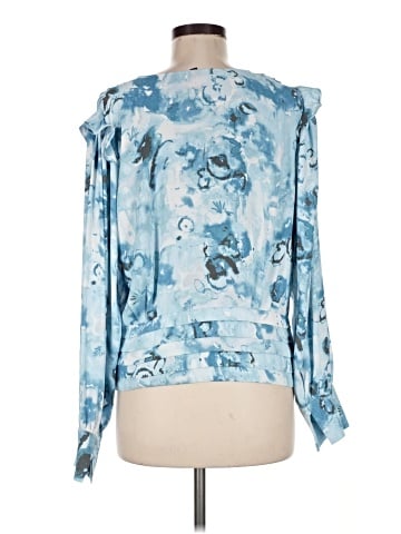 White House Black Market Long Sleeve Blouse (view 2)