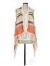Say What? 100% Acrylic Orange Poncho Size M - photo 1