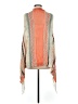 Say What? 100% Acrylic Orange Poncho Size M - photo 2