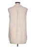 41Hawthorn Polka Dots Ivory Sleeveless Button-Down Shirt Size L - photo 2
