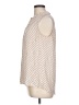 41Hawthorn Polka Dots Ivory Sleeveless Button-Down Shirt Size L - photo 5