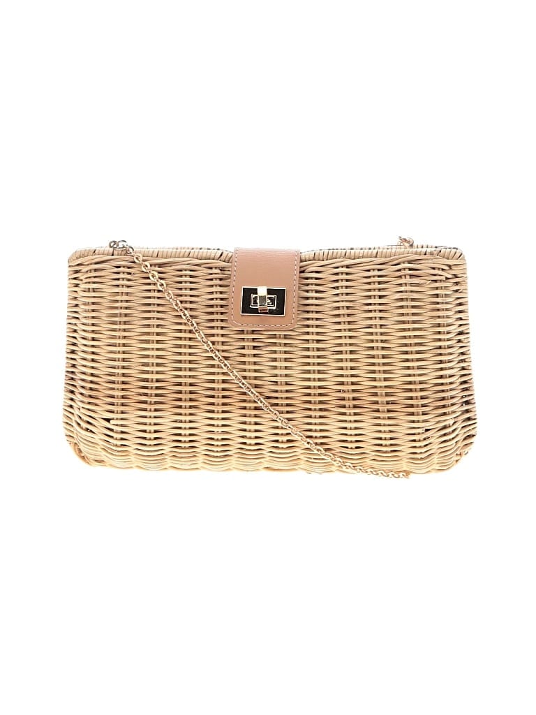 Pre-owned Kayu Clutch In Tan