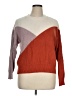 Sophie Rue Color Block Red Pullover Sweater Size XL - photo 1