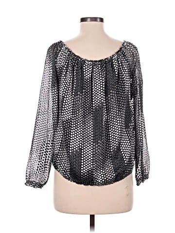 White House Black Market Long Sleeve Blouse (view 2)