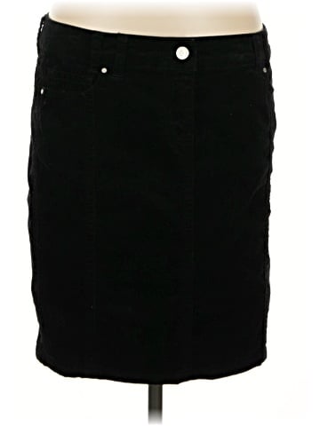 White House Black Market Denim Skirt (view 1)