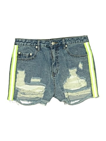 Signature 8 Denim Shorts (view 1)