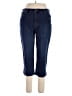 Gloria Vanderbilt Solid Blue Jeans Size 14 - photo 1