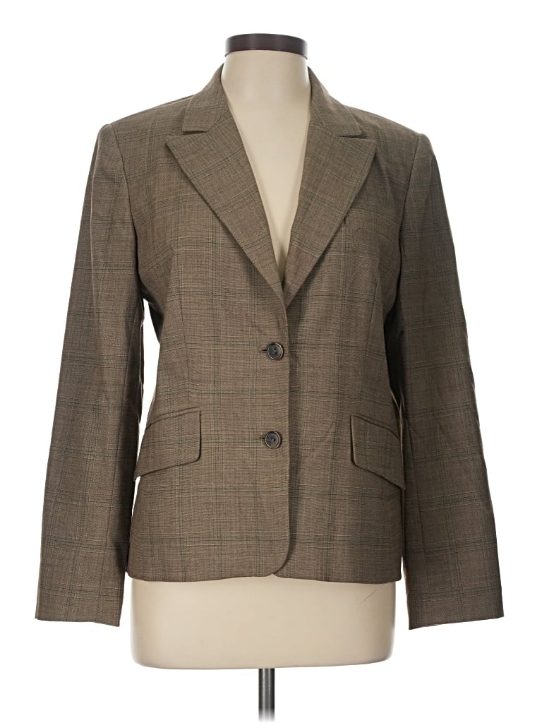 Pre-owned Rafaella Blazer Jacket In Brown