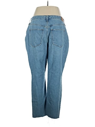 Madewell The Curvy Perfect Vintage Jean in Bradwell Wash: Ripped Edition (view 2)