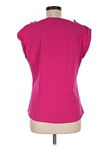INC International Concepts Short Sleeve Blouse (view 2)