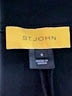 St. John 100% Merino Wool Solid Black Active Pants Size 8 - photo 4