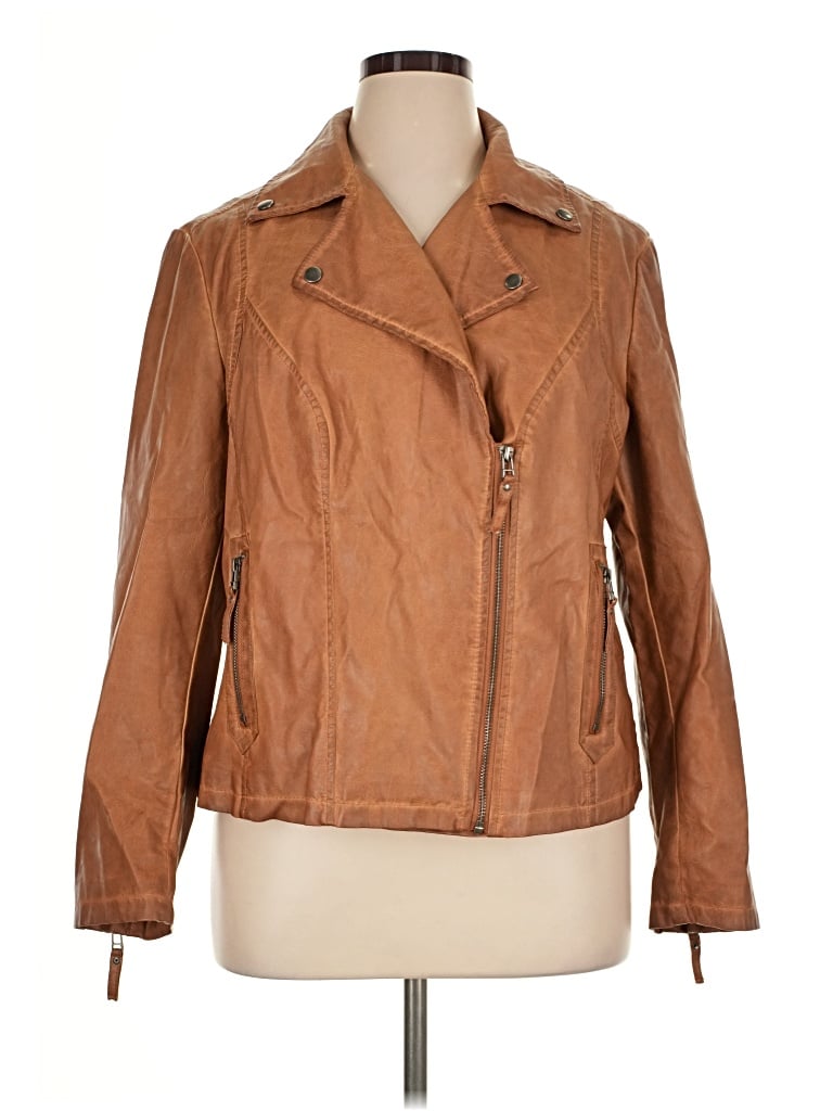 Pre-owned Max Studio Jacket In Brown