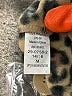 Roaman's 100% Polyester Animal Print Gold Coat Size 14 - 16 - photo 7