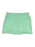 Nike 100% Polyester Solid Green Athletic Shorts Size S - photo 1